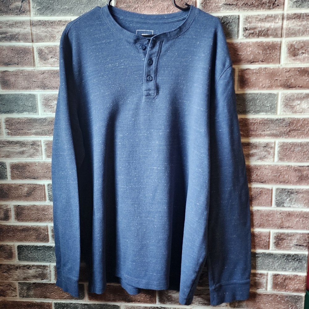 Men's XXL Tall  longsleeve henley